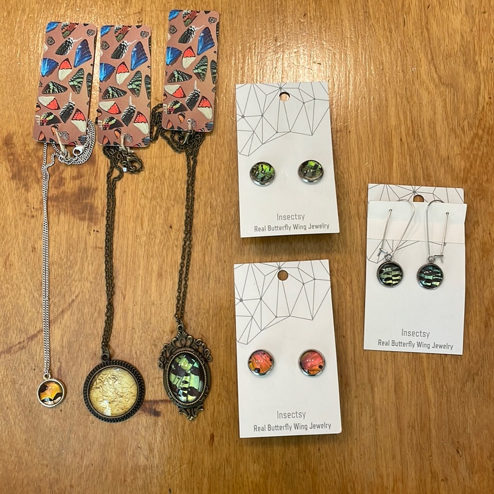 Insectsy Butterfly Wing Jewelry